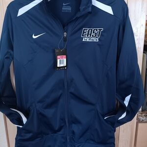 Nike Men's Dark Blue Windbreaker Jacket